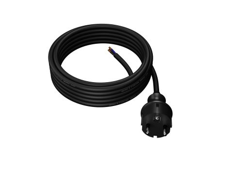 AWTOOLS PRZEWÓD Z WTYCZKĄ 5m 3x1,0 CZARNYH05VV-F