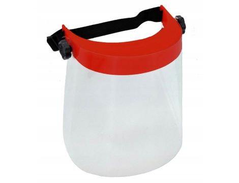 AWTOOLS PRZYŁBICA OCHRONNA CZERWONA - 2