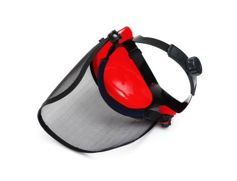 AWTOOLS PRZYŁBICA OCHRONNA Z SIATKOWĄ OSŁONĄ I NAGŁOWIEM - 4