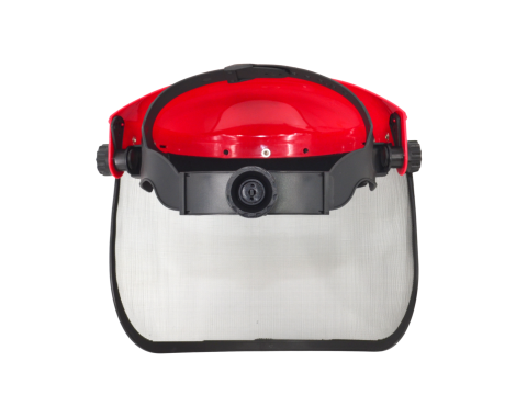 AWTOOLS PRZYŁBICA OCHRONNA Z SIATKOWĄ OSŁONĄ I NAGŁOWIEM - 5