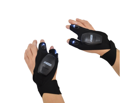 AWTOOLS RĘKAWICE LED USB/ PARA - 2