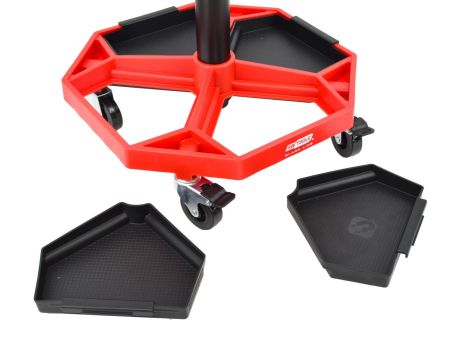 AWTOOLS SIEDZISKO WARSZTATOWE REGULOWANE Z PRZEGRODAMI BLACK LINE - 3