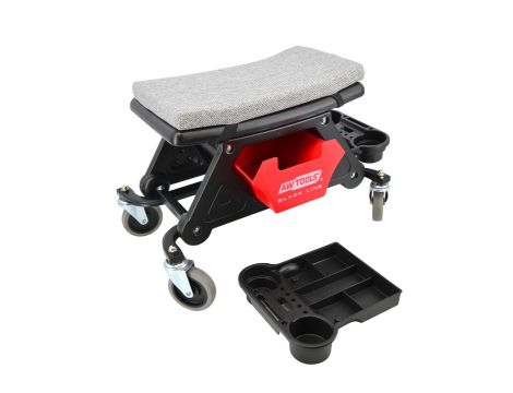 AWTOOLS SIEDZISKO WARSZTATOWE ZE SCHOWKIEM I PÓŁKAMI BLACK LINE - 2