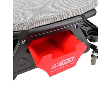 AWTOOLS SIEDZISKO WARSZTATOWE ZE SCHOWKIEM I PÓŁKAMI BLACK LINE - 5