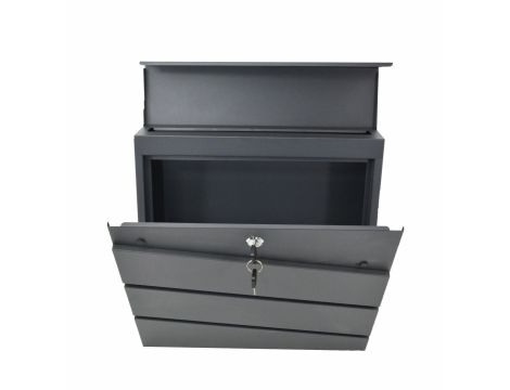 AWTOOLS SKRZYNKA NA LISTY ANTRACYT 41 / 370x370x105mm - 2