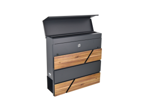 AWTOOLS SKRZYNKA NA LISTY ANTRACYT 65 / 370x370x105mm - image 2