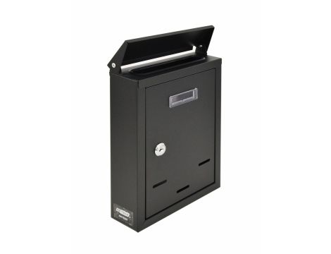 AWTOOLS SKRZYNKA NA LISTY CZARNA 01 / 300x200x65mm - 4