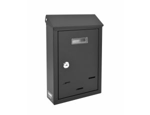 AWTOOLS SKRZYNKA NA LISTY CZARNA 05 / 300x230x85mm