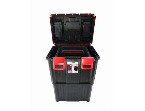 AWTOOLS SKRZYNKA NARZĘDZIOWA HEAVY NA KOŁACH450x360x640mm - 5