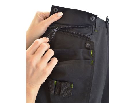 AWTOOLS SPODNIE  ROBOCZE T3/ ODBLASKOWE/ XXL - 6