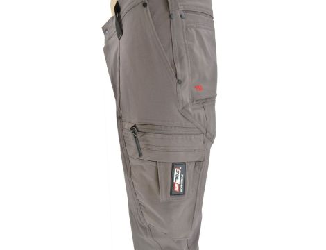 AWTOOLS SPODNIE  ROBOCZE T5/ SZARE/   S - 5