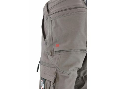 AWTOOLS SPODNIE  ROBOCZE T5/ SZARE/ XL - 6
