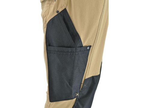 AWTOOLS SPODNIE  ROBOCZE T6/ BEŻ/ XXXL - 5