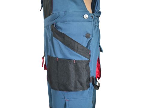 AWTOOLS SPODNIE ROBOCZE OGRODNICZKI T2/ PETROL/  XXL - 6