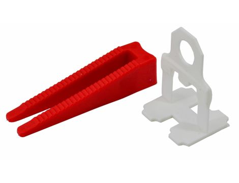 AWTOOLS SYSTEM POZIOMOWANIA LP 1,0mm 100+100(KLIPS 6-17mm + KLIN)... .. - 6