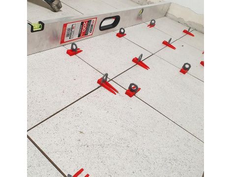 AWTOOLS SYSTEM POZIOMOWANIA ST 1,0mm 400(KLIPS 7-15mm) - 6