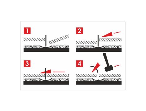 AWTOOLS SYSTEM POZIOMOWANIA ST 1,5mm 100 (KLIPS 7-15mm) - 6