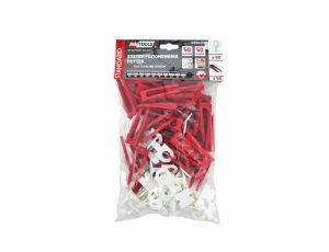 AWTOOLS SYSTEM POZIOMOWANIA ST 2,0mm 50+50(KLIPS 7-15mm + KLIN)%