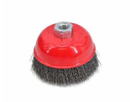 AWTOOLS SZCZOTKA DOCZOŁOWA 100mm  M14DRUT KARBOWANY