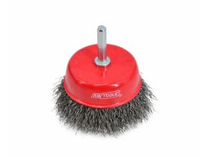 AWTOOLS SZCZOTKA DOCZOŁOWA TRZPIENIOWA  75mmDRUT KARBOWANY