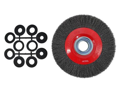 AWTOOLS SZCZOTKA TARCZOWA  200mm /OT 32mmDRUT KARBOWANY