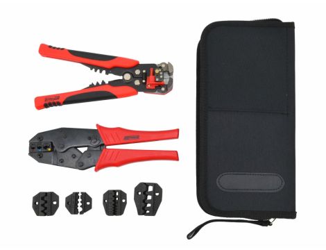 AWTOOLS SZCZYPCE DO KONEKT+5 MATRYC + ŚCIĄGACZ IZOLACJI - 2