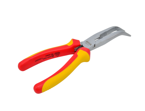 AWTOOLS SZCZYPCE WYDŁUŻONE WYGIĘTE VDE 180mm - 2
