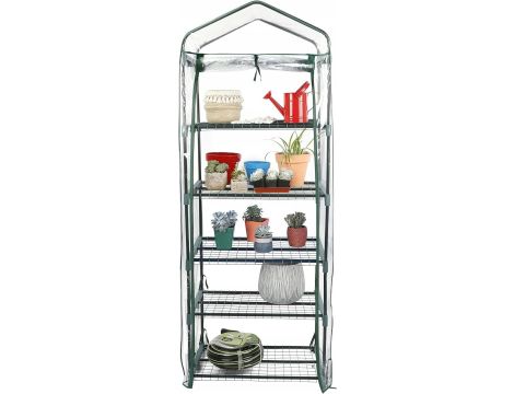 AWTOOLS SZKLARNIA FOLIOWA 5 POZIOMÓW 69x49x192cm - 2