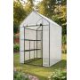 AWTOOLS SZKLARNIA OGRODOWA BIAŁA 143x143x195cm - 4