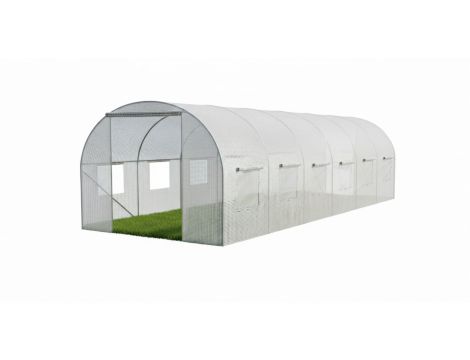 AWTOOLS SZKLARNIA OGRODOWA TUNEL BIAŁA 3x6x2m - 3