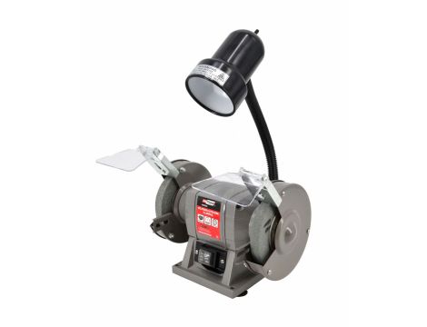 AWTOOLS SZLIFIERKA STOŁOWA Z LAMPKĄ 125mm 150W - 3