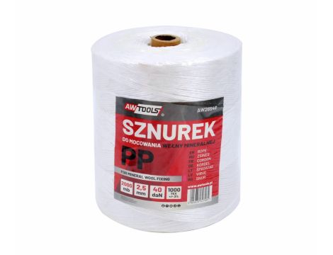 AWTOOLS SZNUREK PP DO PODWIĄZYWANIA WEŁNY 1000m