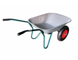 AWTOOLS TACZKA OGRODOWA  100L.DWA KOŁA FELGI METALOWE - image 2