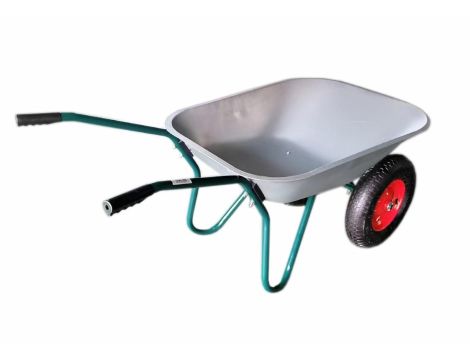 AWTOOLS TACZKA OGRODOWA  100L.DWA KOŁA FELGI METALOWE - 2