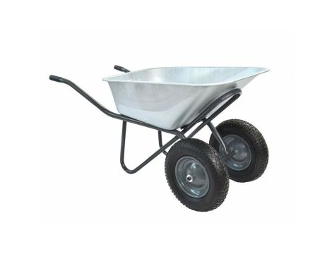 AWTOOLS TACZKA OGRODOWA  100L/130KG DWA KOŁA - 2