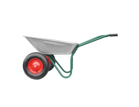 AWTOOLS TACZKA OGRODOWA 100L.DWA KOŁA FELGI METALOWE