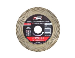 AWTOOLS TARCZA DIAMENTOWA 125mmx1,9x22,2 TURBO BLACK LINE