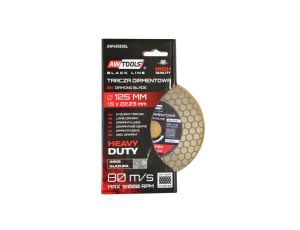 AWTOOLS TARCZA DIAMENTOWA 125x22,2 / PLASTER MIODU 2w1 BLACK LINE - image 2