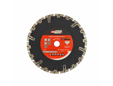 AWTOOLS TARCZA DIAMENTOWA 125x22,2 / SGC. (AW46125)