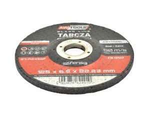 AWTOOLS TARCZA DO METALU SZLIFIERSKA 125*6,5mm BLACK LINE - image 2