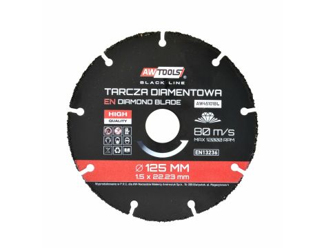 AWTOOLS TARCZA UNIWERSALNA 125mm