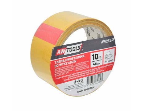 AWTOOLS TAŚMA DWUSTRONNA DO WYKŁADZIN 48*10m - 2