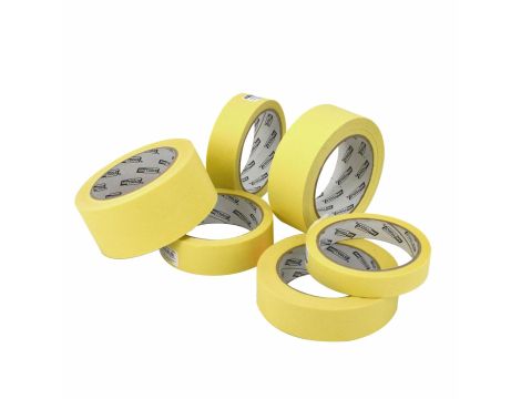 AWTOOLS TAŚMA MALARSKA  25mm*25mżółta