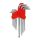 AWTOOLS TORX  9szt/ DŁUGI BLACK LINE