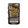AWTOOLS WIERTŁO DO METALU M2 HSS-TiN KPL.19szt.  /1.5-10mm / BLACK LINE - 2