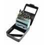 AWTOOLS WIERTŁO METAL HSS M2 KPL. 19szt. / 1.0-10 mm/PREMIUM - 2