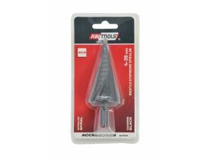 AWTOOLS WIERTŁO STOPNIOWE SPIRALNE/ 4-39mm/ AICrN/ CZARNE