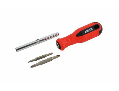 AWTOOLS WKRĘTAK DWUSTRONNY+KOŃCÓWKI 6w1 - 2