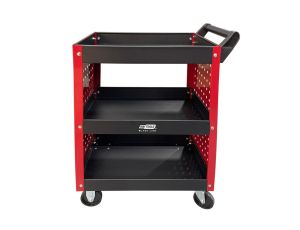 AWTOOLS WÓZEK WARSZTATOWY METALOWY 3 POZIOMY + PERFORACJA