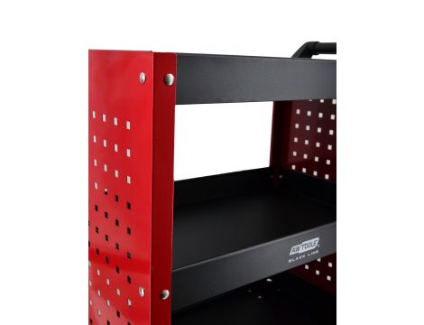 AWTOOLS WÓZEK WARSZTATOWY METALOWY 3 POZIOMY + PERFORACJA - 3